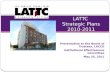 LATTC Strategic Plans 2010-2011