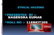 Ethical hacking By- NAGENDRA SAINI