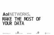 Brian Tomasette, AOL Networks: Make the Most of Your Data