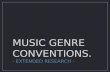 Music Conventions - Extended Research