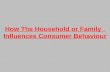 How the Household Influence Consumer Behaviour