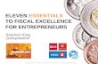 Eleven Essentials To Fiscal Excellence for Entrepreneurs