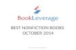 Best Nonfiction Books Coming in October 2014