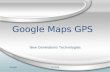 Google Maps Gps