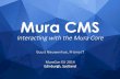 Interacting with the Mura CMS Core