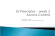 Information Security  Principles -  Access Control