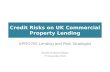 Credit risks on uk commercial property lending