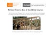 Corso timber frame eco 2-building course
