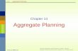 Chap 14 Aggregate Planning