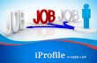 I profile to apply a job