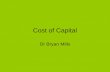 Cost of capital, CAPM, Gordon's Growth, WACC and Cost of Debt