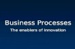 Business Processes, The Enanlers Of Innovation