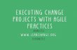 Executing Change Management with Agile Practices