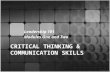 Critical thinking & communication skills rev5.24.10