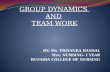Group Dynamics and Team Work
