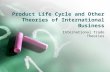 Product Life Cycle and Other Theories of International Business