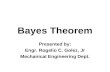 Bayes Theorem