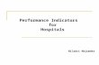 Hospital Performance Indicators