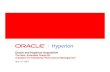 Oracle Hyperion General Presentation
