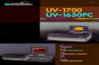 Shimadzu Spectrophotometer UV1700 & UV1650PC