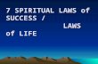 7 Spiritual Law of Success