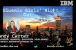 Bluemix Girls Night Out -- Introduction on Women in Tech
