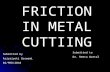Friction in Metal Cutting