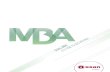 Brochure del Dual MBA 2011 de ESAN