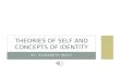 Theories of self and concepts of identity