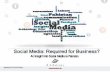 Social Media in Pakistan: Required for business?