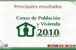 INEGI - Censo Población y Vivienda 2010