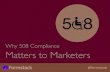Why 508 Compliance Should Matter to Marketers