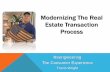 Modernizing the real estate transaction process abstract
