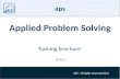 Applied Problem Solving Training and Coaching Presentation