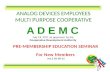 Revised pre membership ademc multipurpose