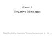 8. Negative Messages