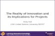 The Reality of Innovation and its Implications for Projects