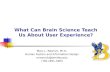 Brain science in ux