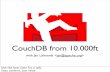 Couch DB from 10 000 ft