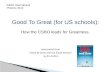 Jim Collins - Good to Great (for U.S. Schools)