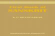 First Book of Sanskrit - RG Bhandarkar
