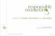 Responsible Marketing: Things I\’ve Learned, Relearned and Unlearned