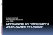 Appraising my Teaching Skills using MSF