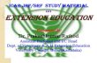 Extension ppt icar jrf exam