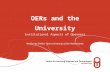OERs and the University (2011)