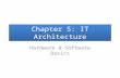 Chapter 5 It Architecture