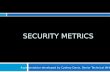 Security Metrics Program