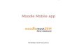 Moodle mobile (MoodleMoot New Zealand 2014)