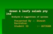 Green & Leafy Salads Pty Ltd