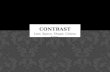Elements of Design: Contrast Lecture